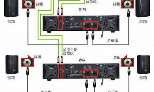 功放机怎么连接音箱唱歌_功放机怎么连接音箱